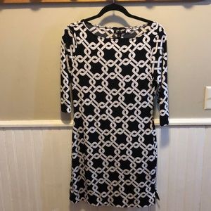 Patterned Dress -XS